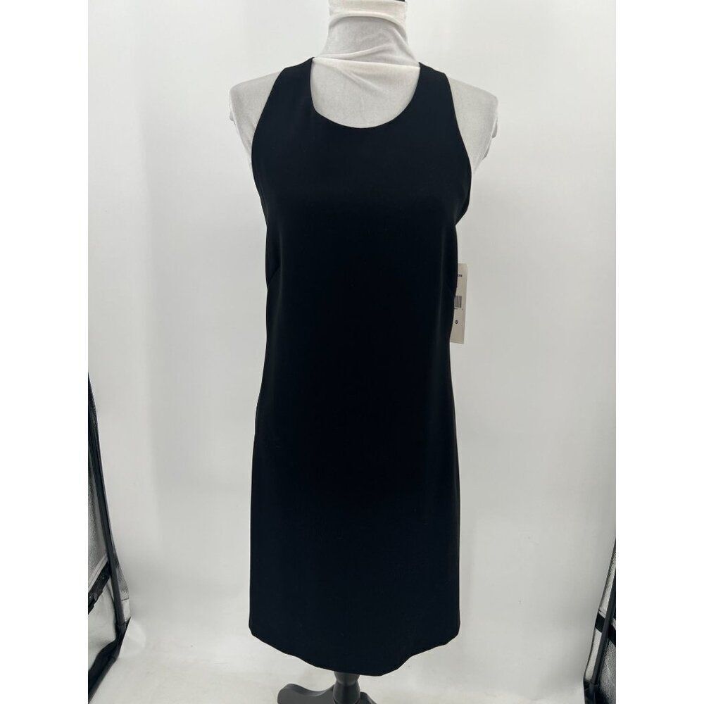 Willow‎ Glenn Women Size 8 Black Sleeveless Evening Back Bow Design Dress